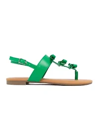 Crinkins Bow Sandals