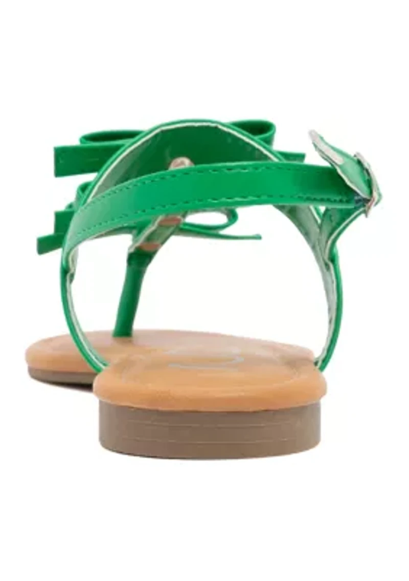 Crinkins Bow Sandals