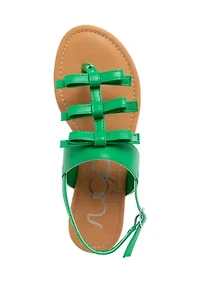 Crinkins Bow Sandals