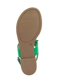 Crinkins Bow Sandals