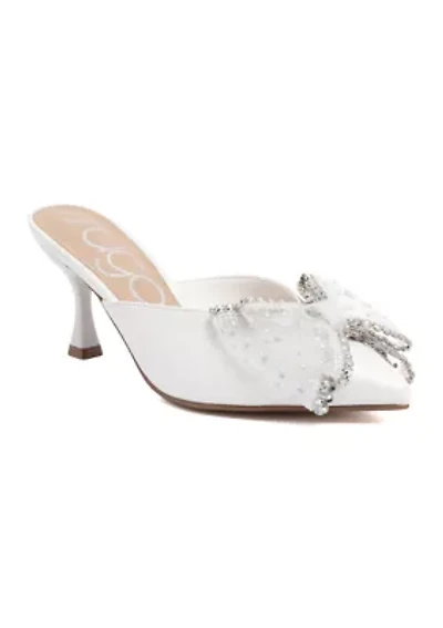 Delicat Mesh Bow Sandals