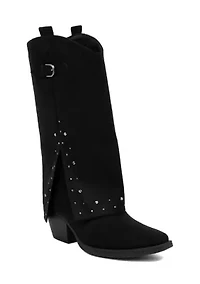 Maris Western Foldover Boots