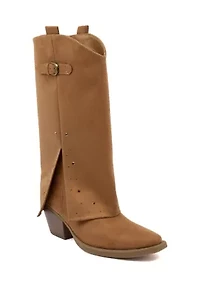 Maris Western Foldover Boots