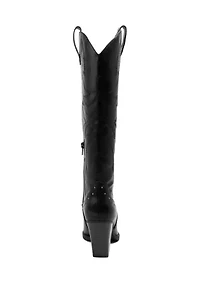 Nails Studs Western Boots