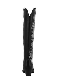 Tall Tam Floral Boots