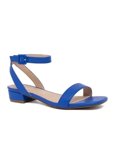 Umpire Low Block Heeled Sandals