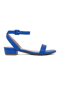 Umpire Low Block Heeled Sandals