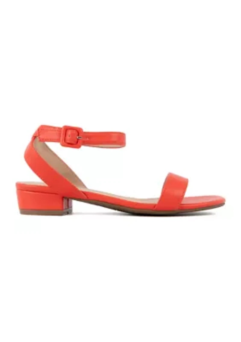 Umpire Low Block Heeled Sandals