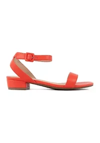 Umpire Low Block Heeled Sandals