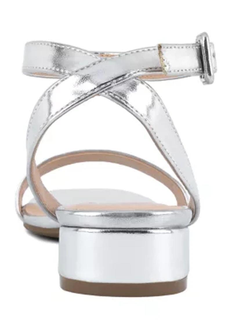 Umpire Low Block Heeled Sandals