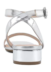 Umpire Low Block Heeled Sandals