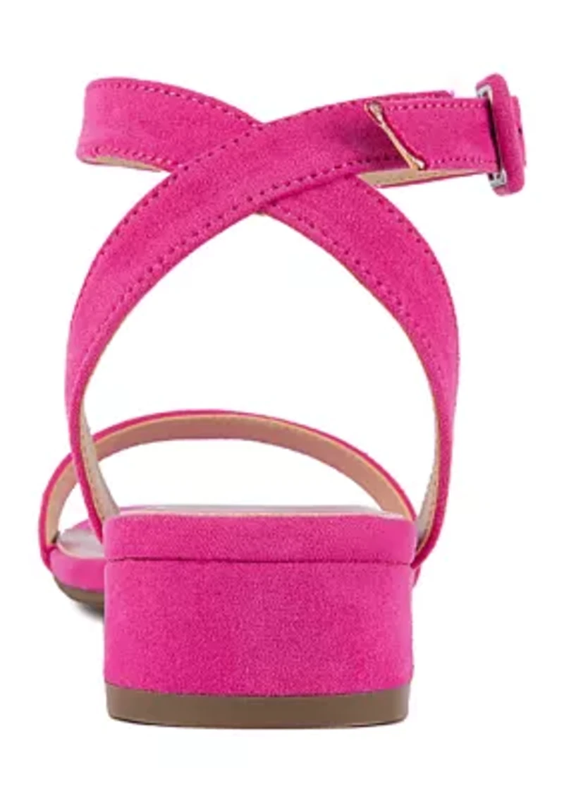 Umpire Low Block Heeled Sandals