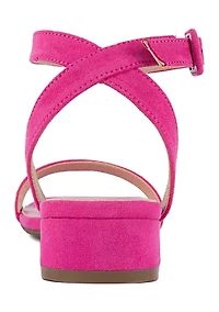 Umpire Low Block Heeled Sandals