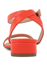 Umpire Low Block Heeled Sandals