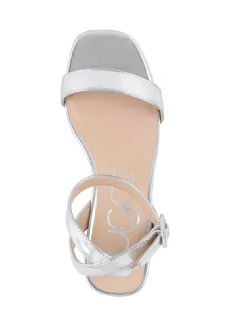 Umpire Low Block Heeled Sandals