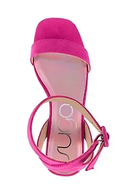 Umpire Low Block Heeled Sandals