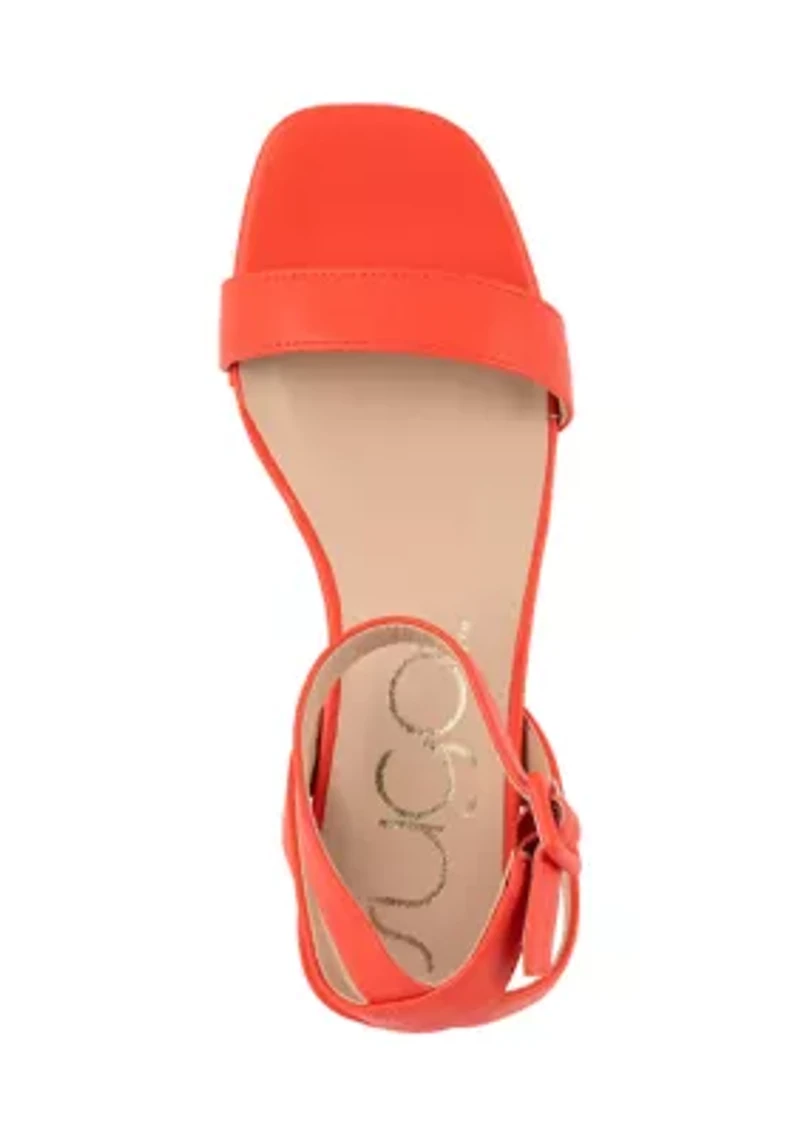 Umpire Low Block Heeled Sandals