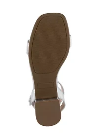 Umpire Low Block Heeled Sandals