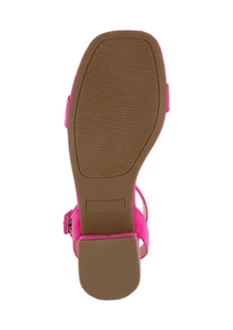 Umpire Low Block Heeled Sandals