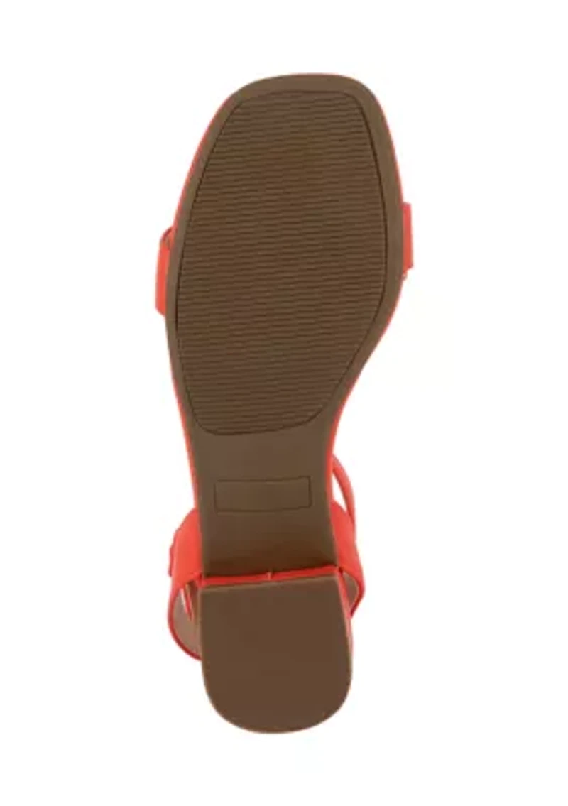 Umpire Low Block Heeled Sandals