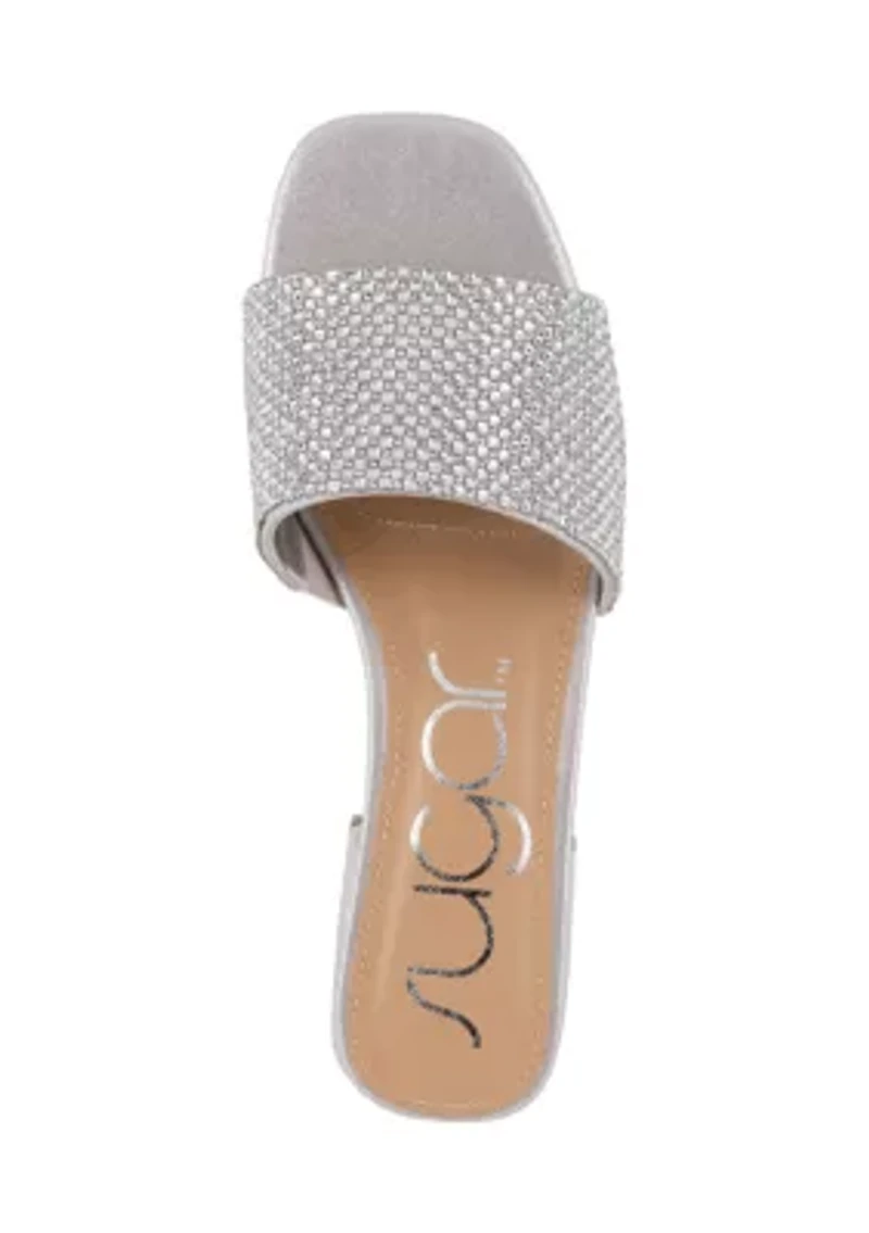 Uniform Bling Sandals