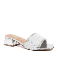 Uniform Glitz Slide Sandals