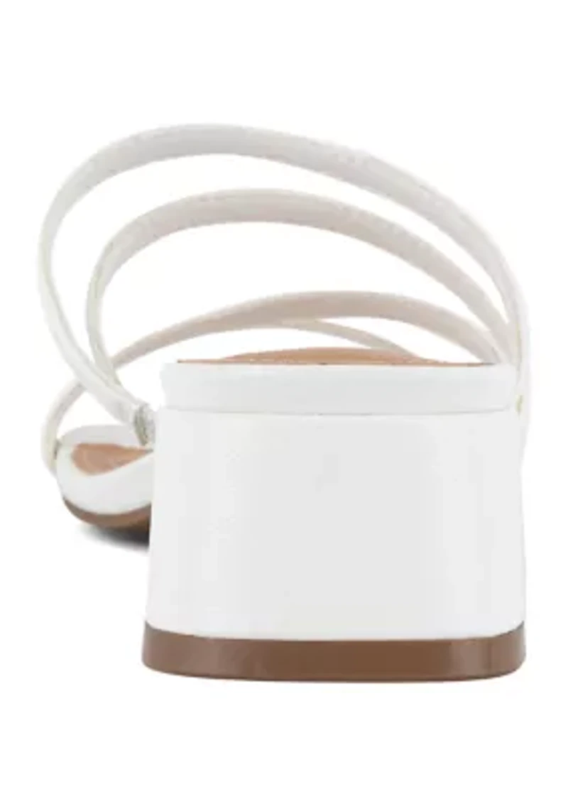 Uphill Strappy Slide Sandals