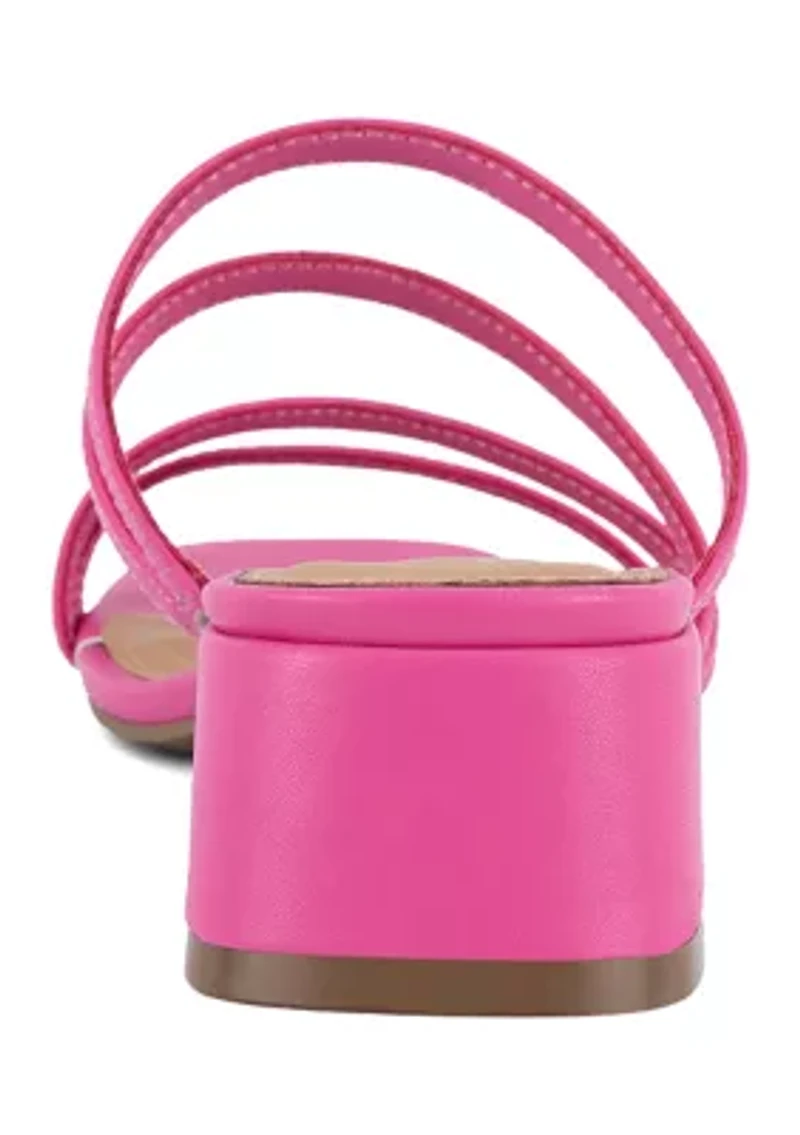 Uphill Strappy Slide Sandals