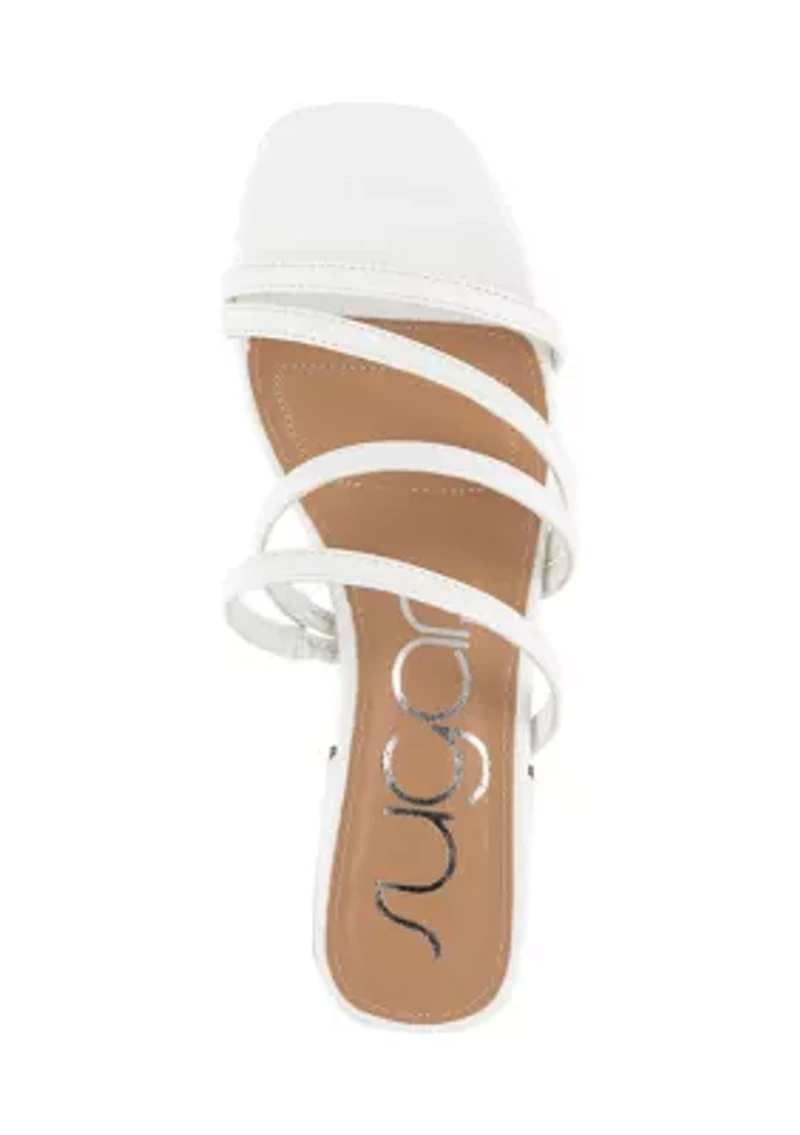 Uphill Strappy Slide Sandals