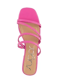 Uphill Strappy Slide Sandals