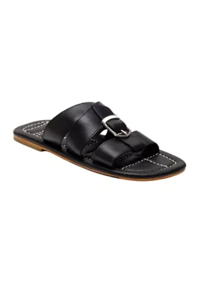 Sloan Buckle Sandals - Stormy Sea