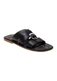 Sloan Buckle Sandals - Stormy Sea