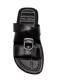 Sloan Buckle Sandals - Stormy Sea