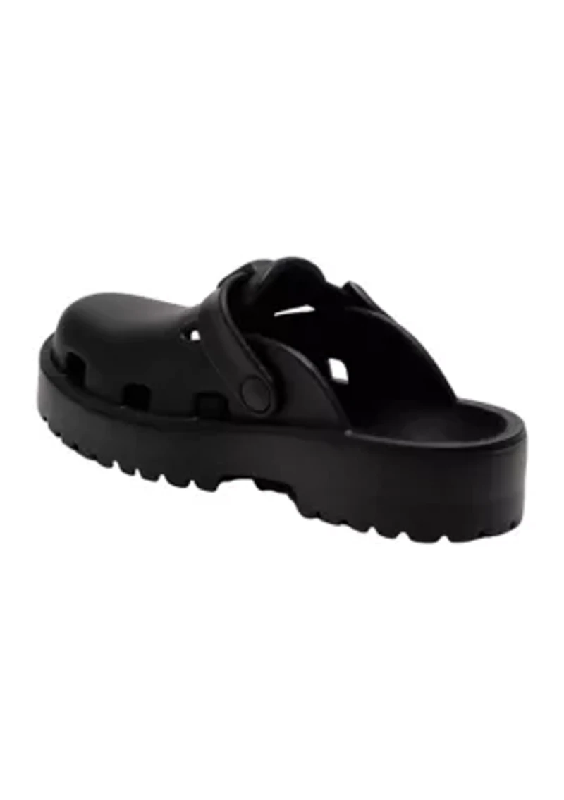 Karlie Buckle Clogs