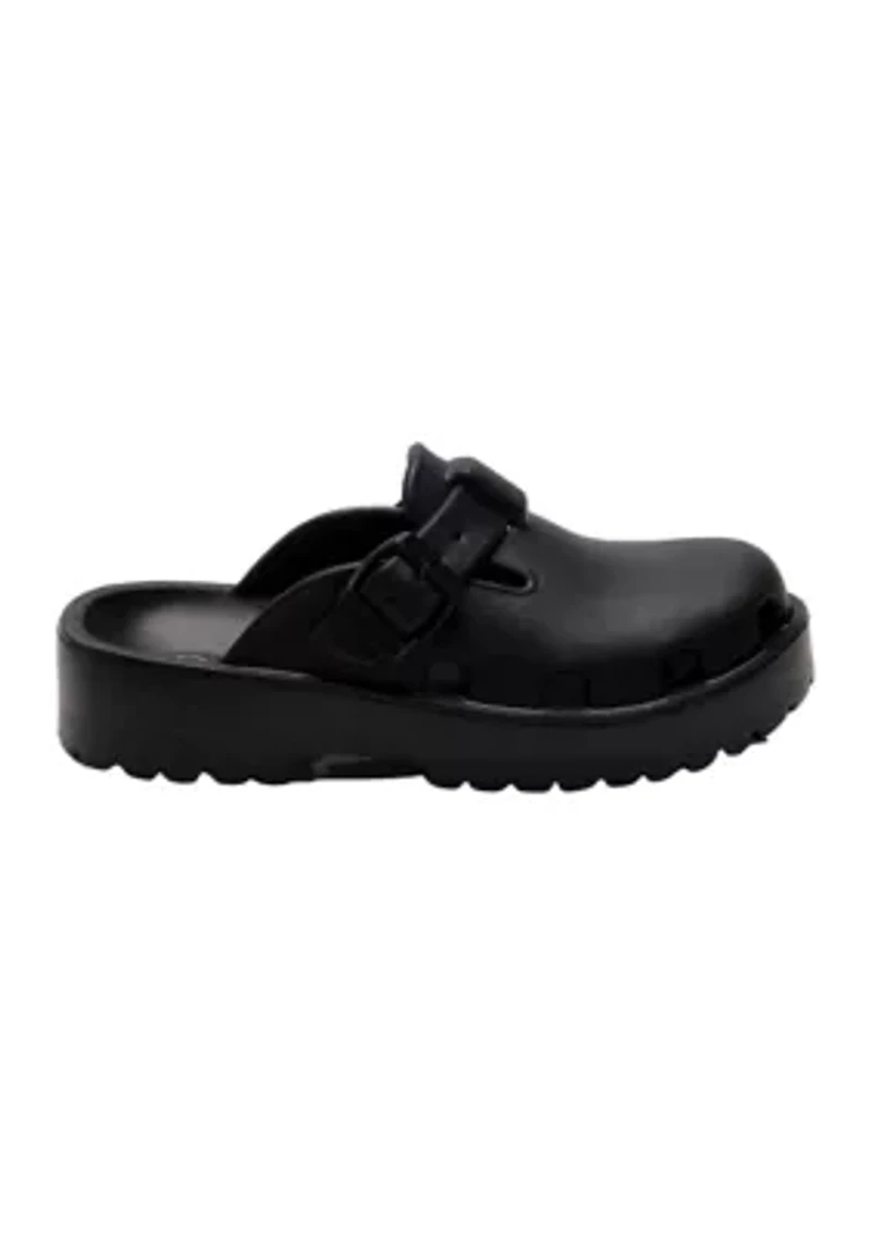 Karlie Buckle Clogs