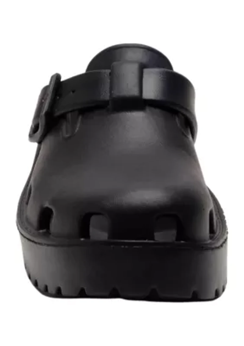 Karlie Buckle Clogs