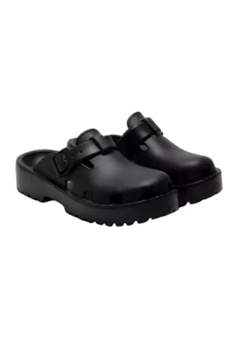 Karlie Buckle Clogs