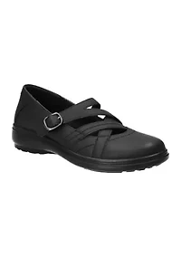 Wise Asymmetrical  Comfort Mary Janes