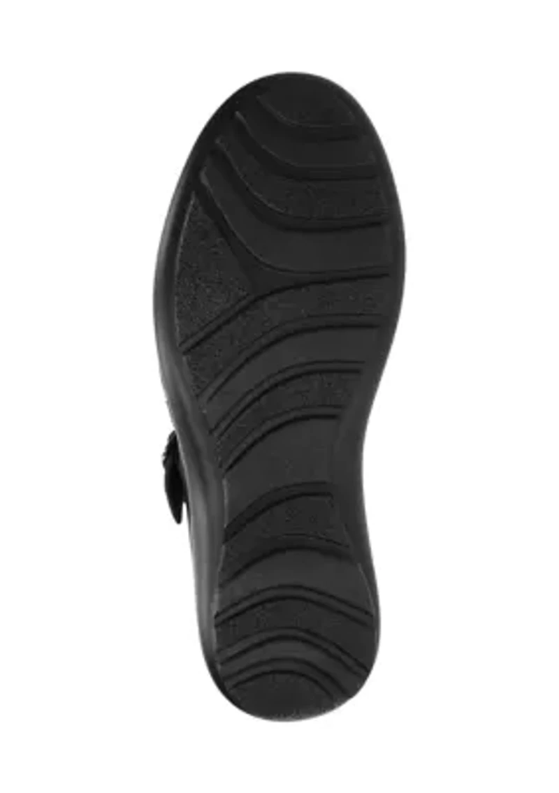 Wise Asymmetrical  Comfort Mary Janes