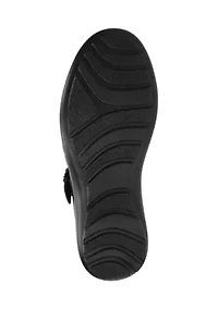Wise Asymmetrical  Comfort Mary Janes
