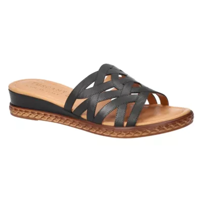 Edda Wedge Sandals
