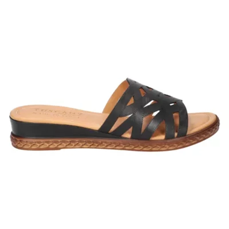 Edda Wedge Sandals