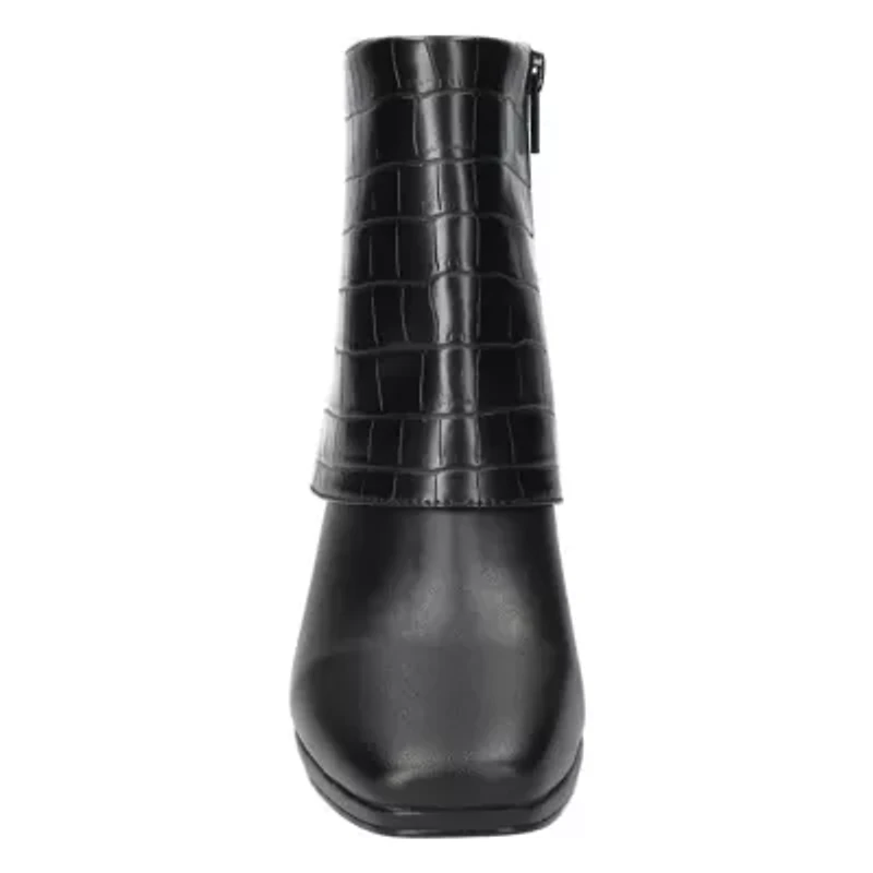 Sutton Sqaure Toe Ankle Boots