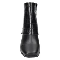 Sutton Sqaure Toe Ankle Boots