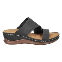Larrain Wedge Slide Sandals