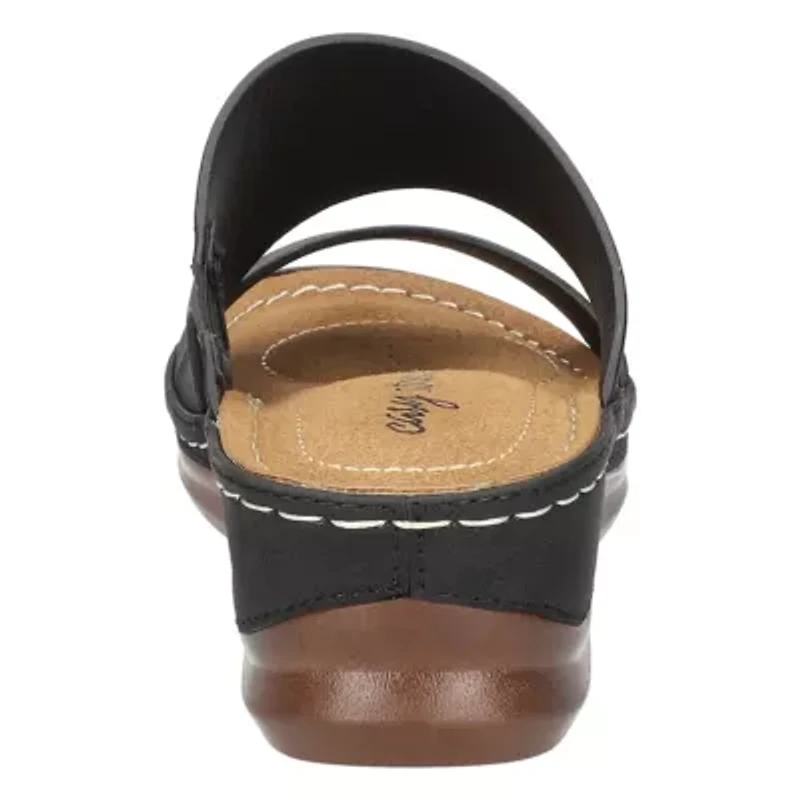 Larrain Wedge Slide Sandals