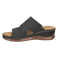 Larrain Wedge Slide Sandals