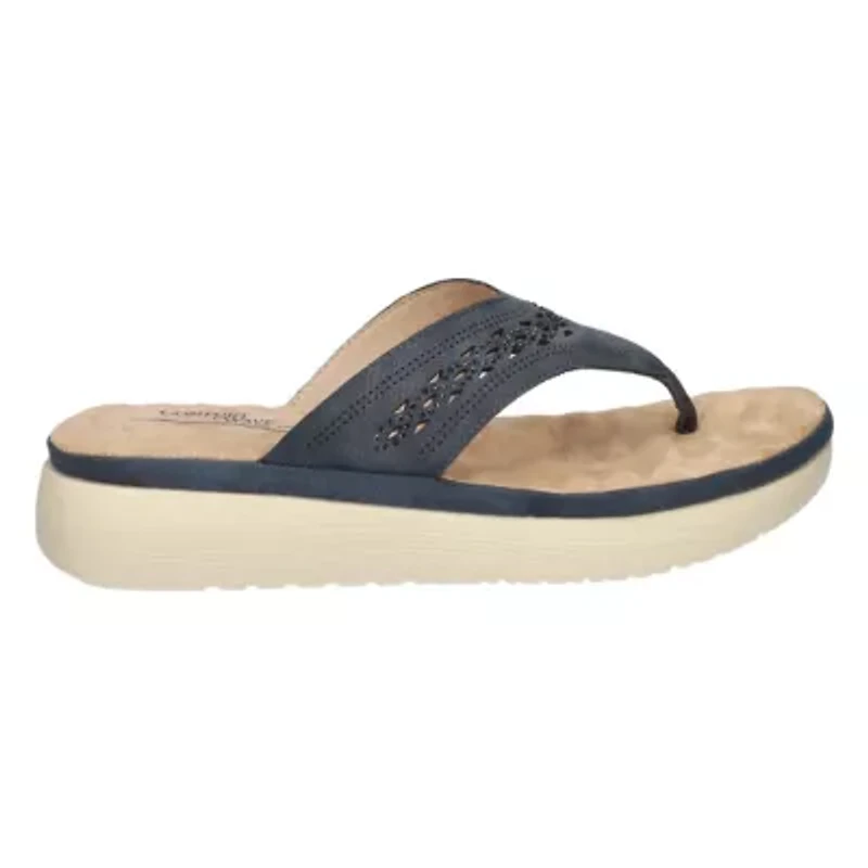 Sonny Platform Thong Sandals