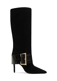 Beatrix Big Buckle Boots
