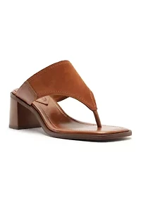 Sage Block Sandals